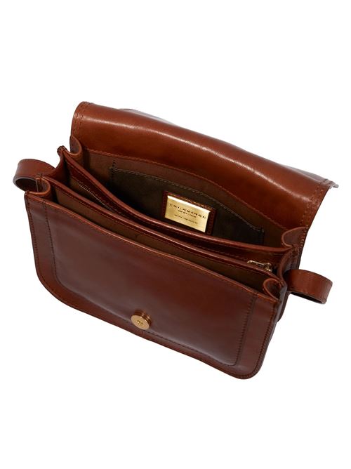 Story leather shoulder bag THE BRIDGE | 04415201WI14